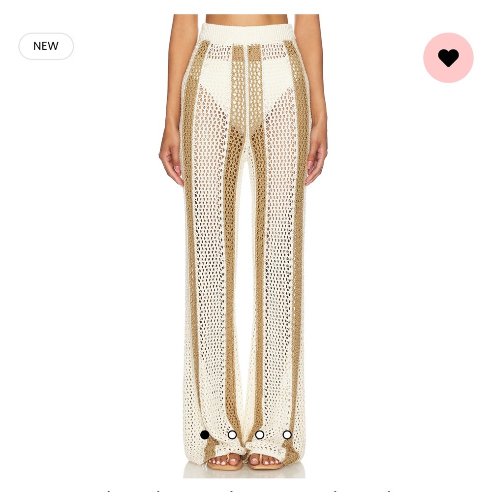 NWT REVOLVE X LOVERS + FRIENDS "KERIM STRIPE PANT"- XXS